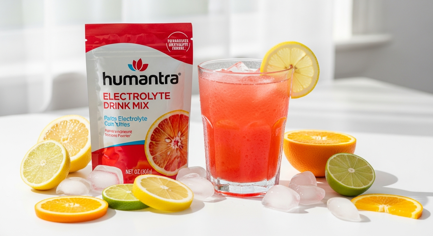 Humantra Electrolyte Drink Mix for Daily Wellness