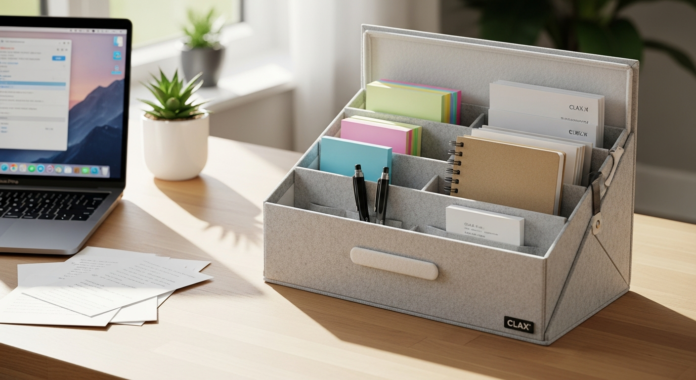 CLAX Folding Storage Box: Space-Saving Organization
