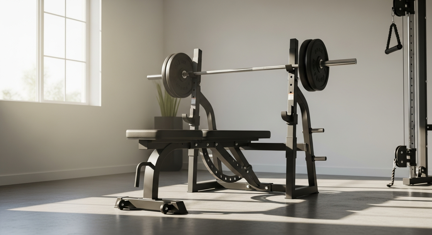 Keppi Bench 6000: Heavy-Duty Home Gym Bench