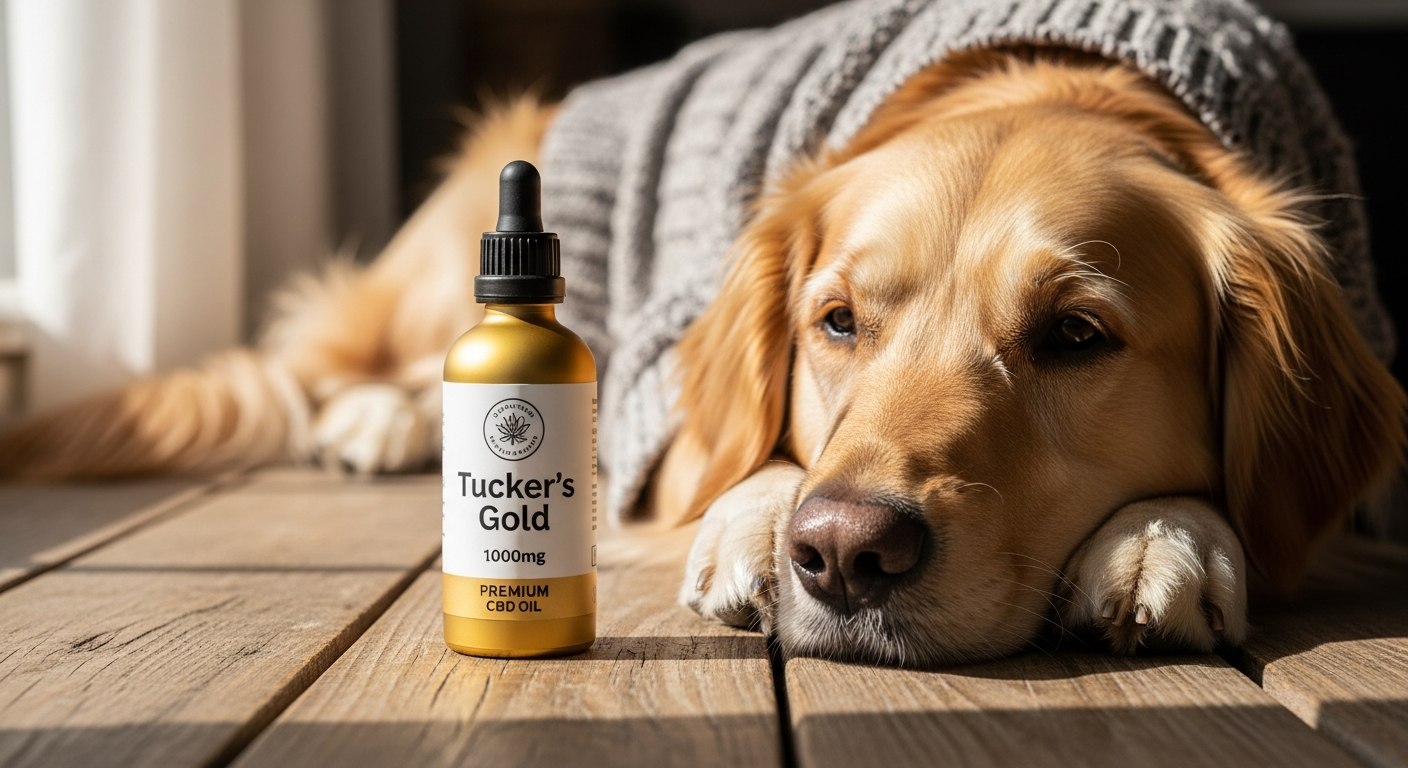 Tucker’s Gold 1000mg CBD Oil for Senior Dogs