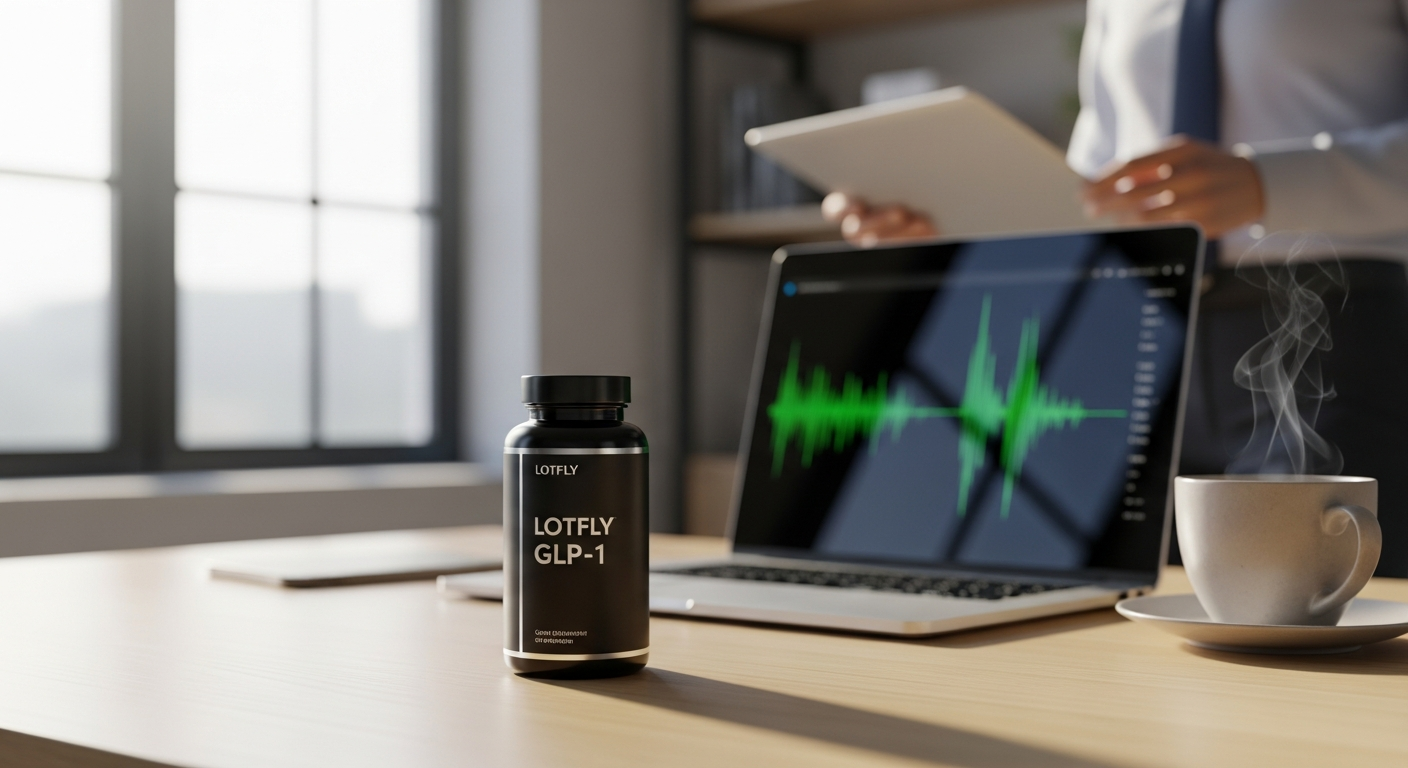 LOTFLY GLP-1 Supplement 15-in-1 Complex powder formula for appetite control