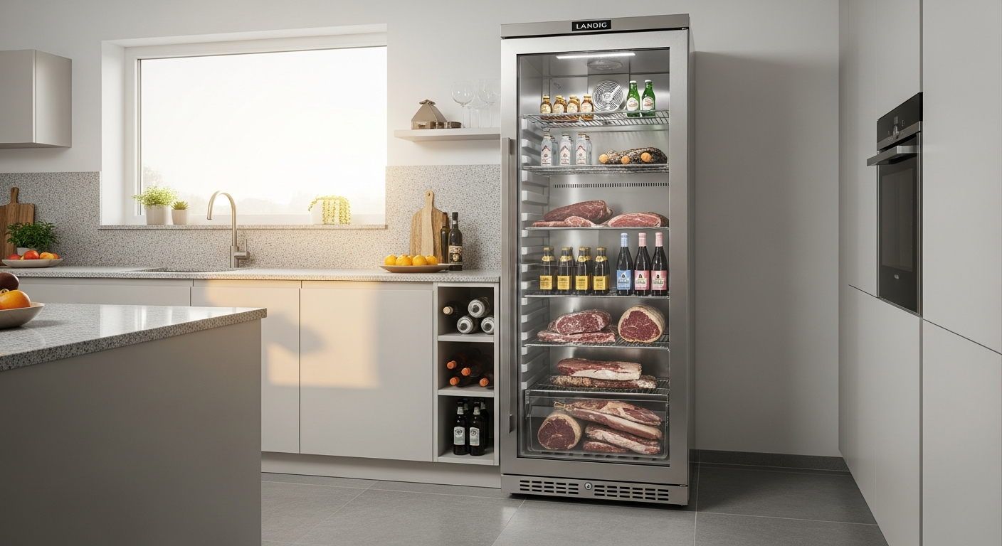 Landig LU 9000 Premium Game Refrigerator: Specialized Cooling for Game Storage and Processing