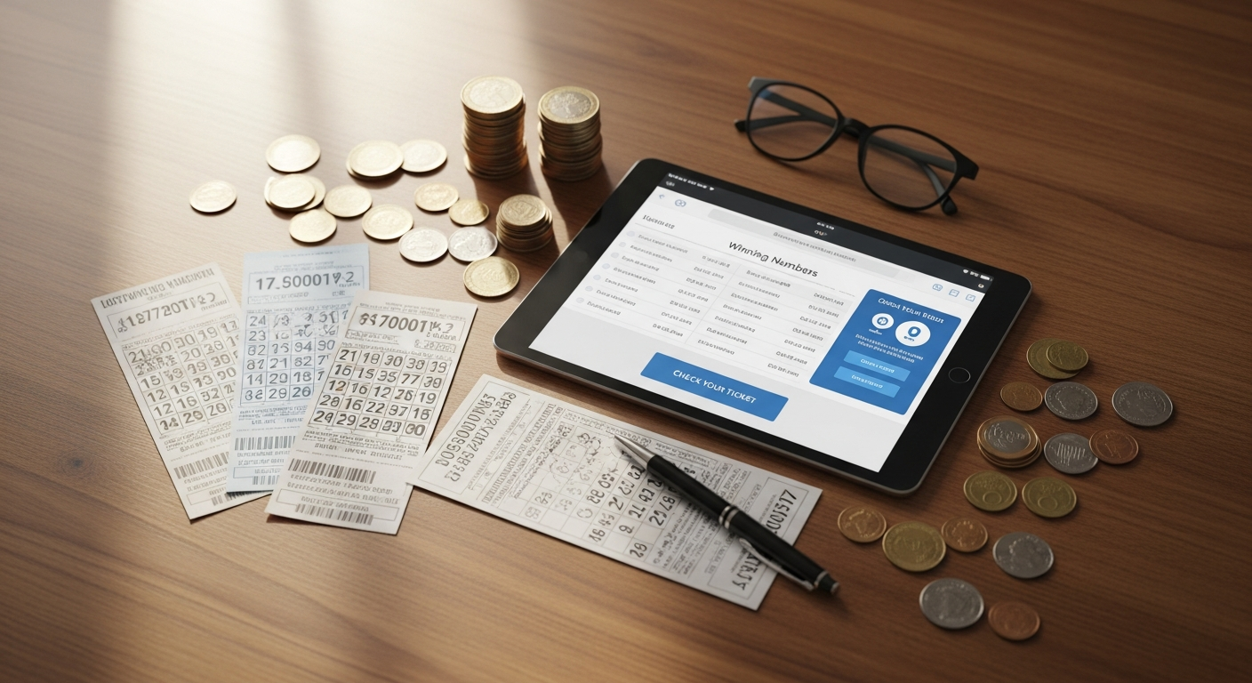 EuroMillions lottery syndicate tickets and pooled winning strategy visualization