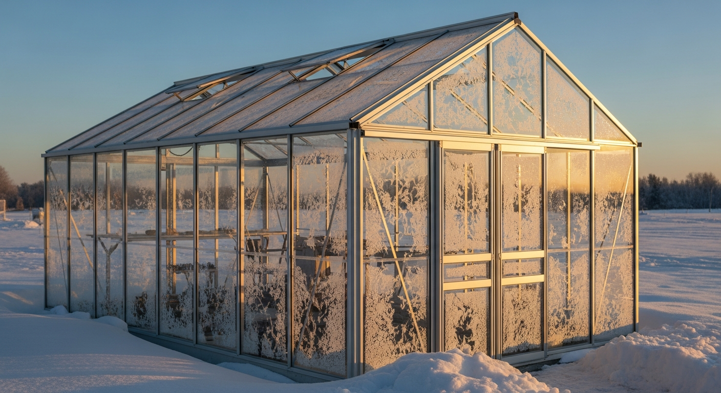 Lyxfönster Aluminum Greenhouse: Nordic Cold Climate Guide