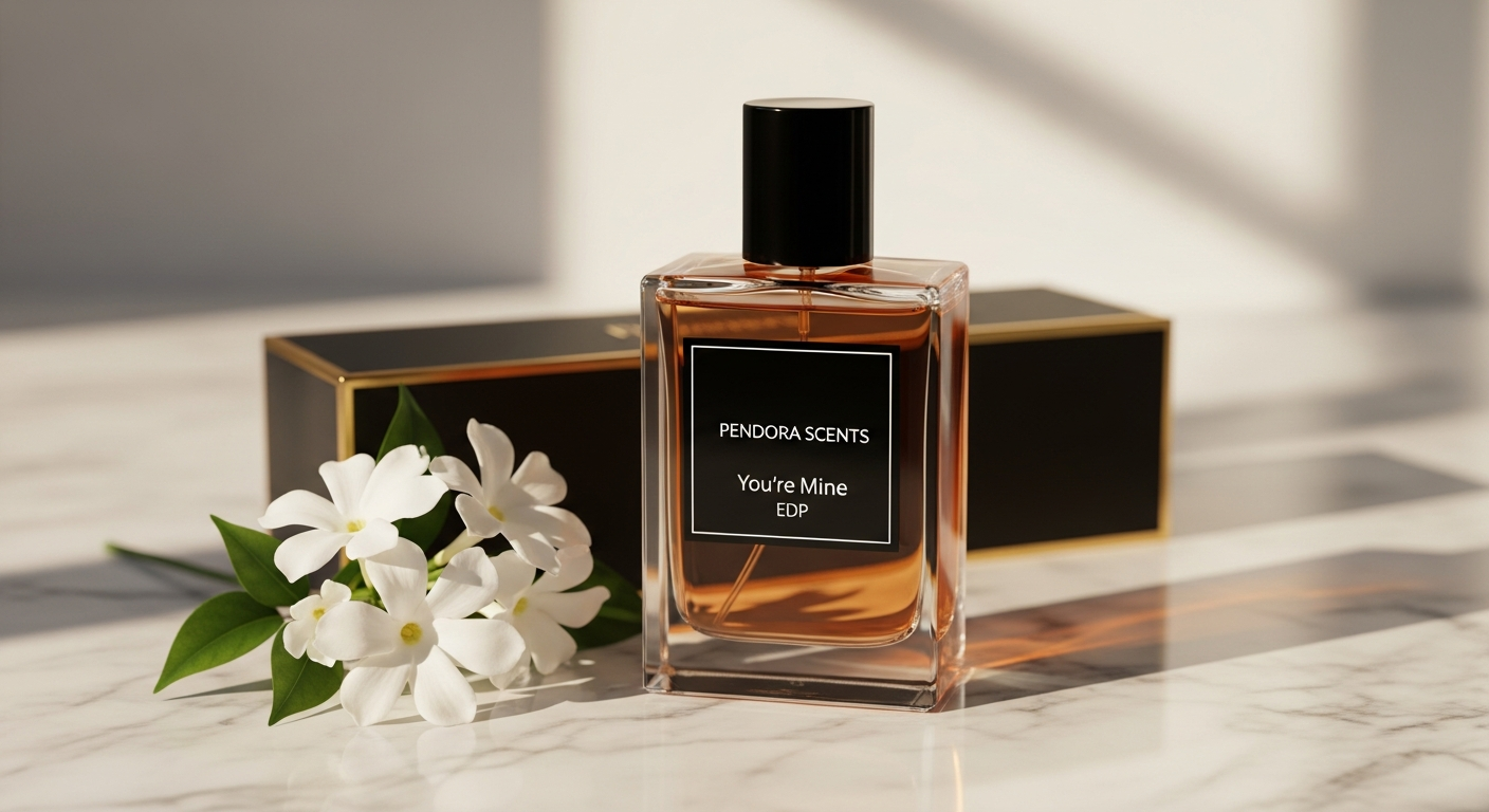 Pendora Scents You're Mine EDP unisex fragrance bottle with elegant packaging and product details