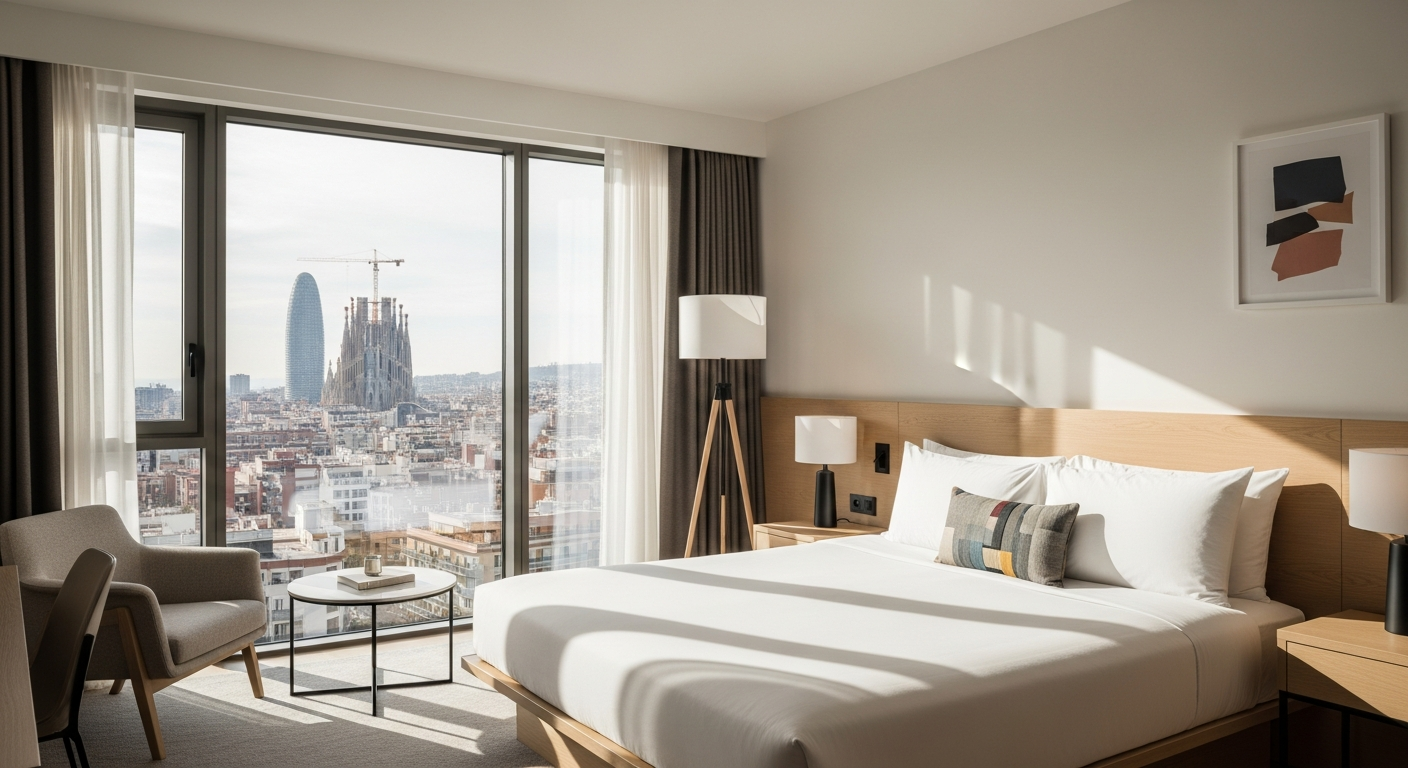 NN Hotels Barcelona boutique properties in vibrant city neighborhoods with local architecture