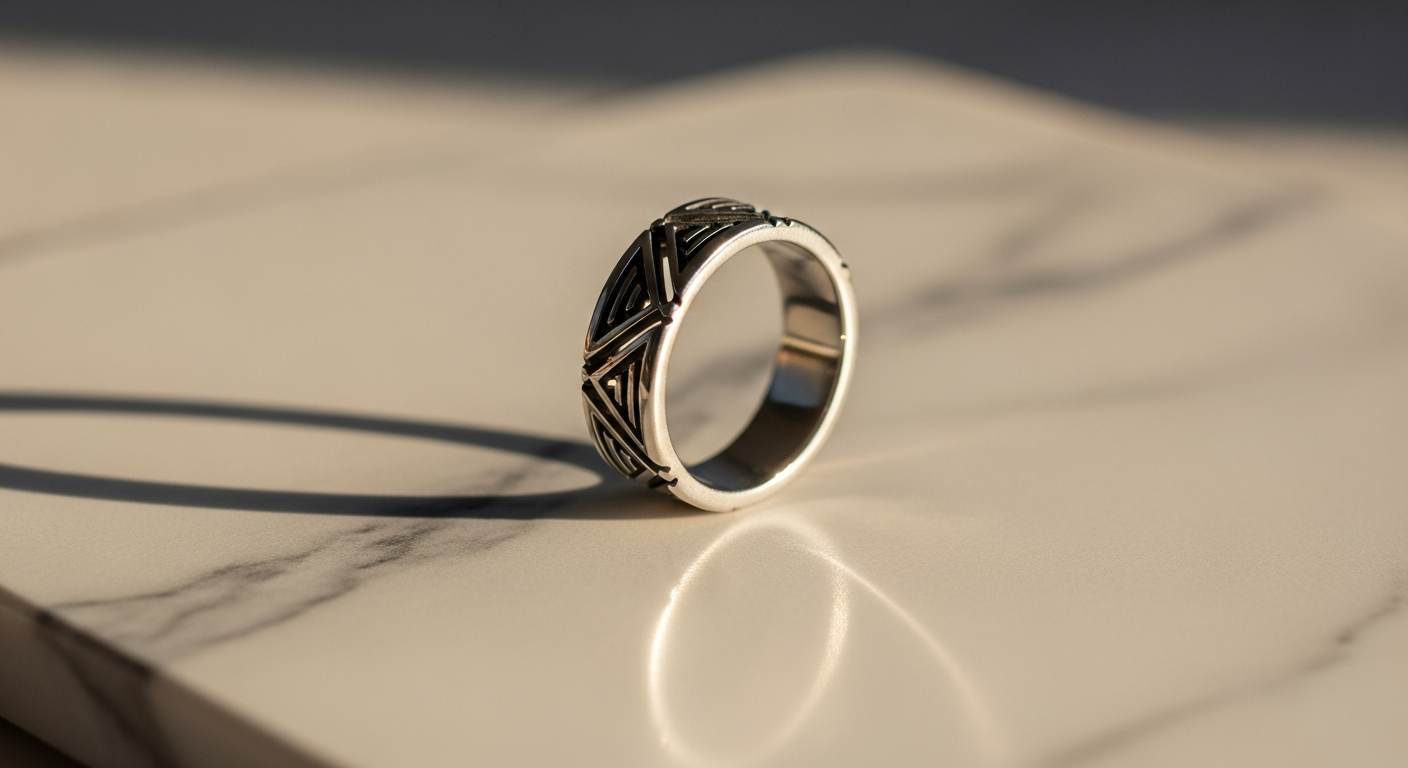 Natkina Exquisite Silver Ring: Ethical Luxury