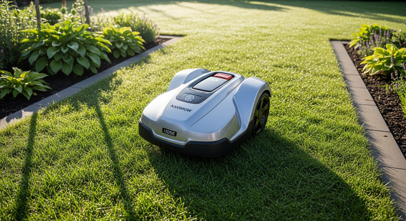 Navimow i105E Wire-Free Robotic Mower Guide