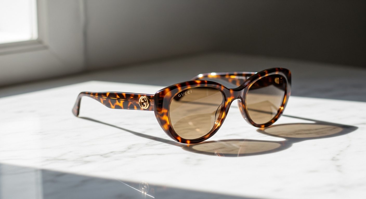 Gucci GG1680S Oval Cat-Eye Sunglasses 2026