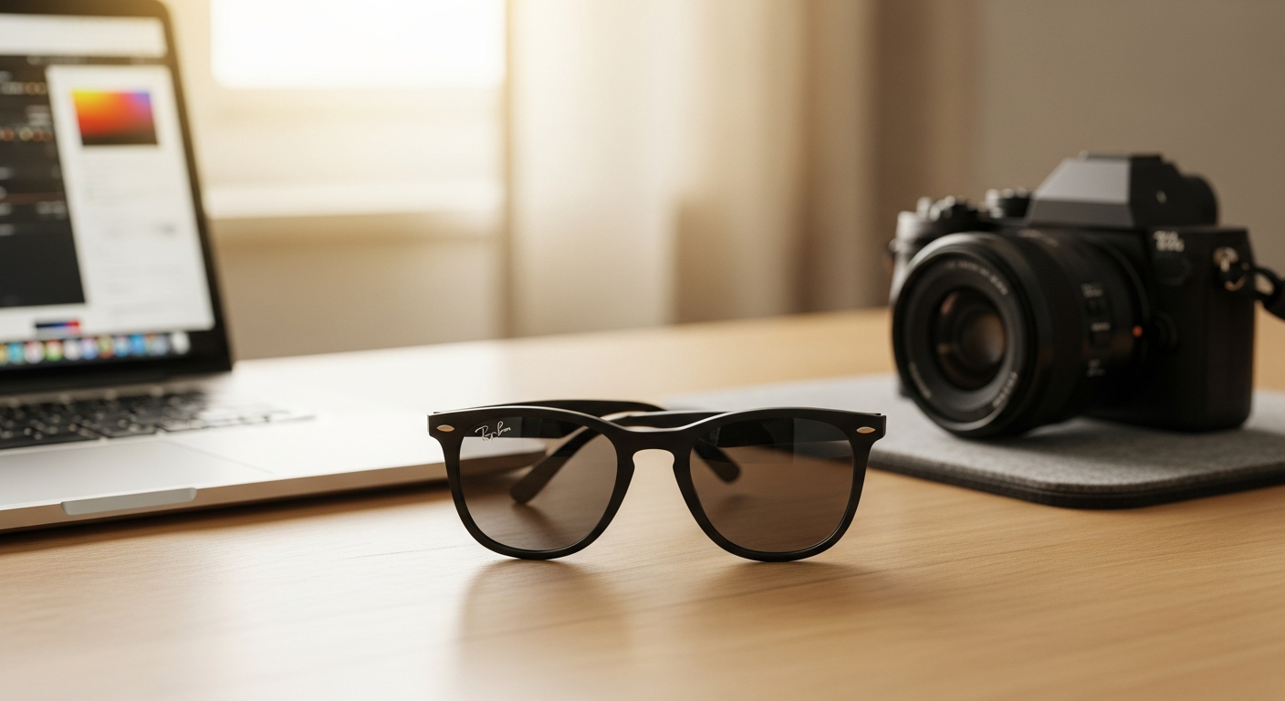 Ray-Ban Meta Wayfarer Smart Glasses for Creators