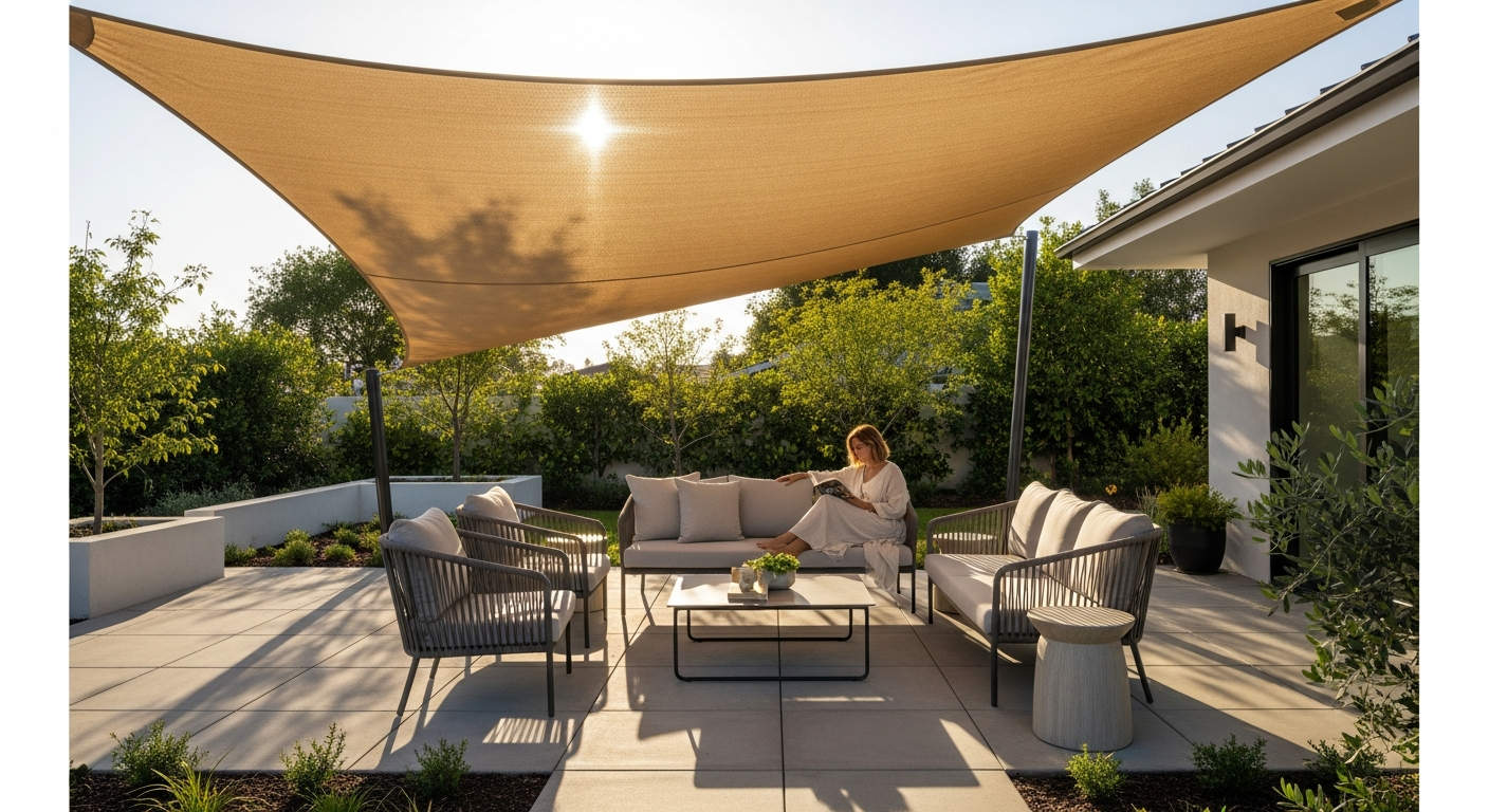 Custom Sun Sails for Every Patio | Outdoor Queen