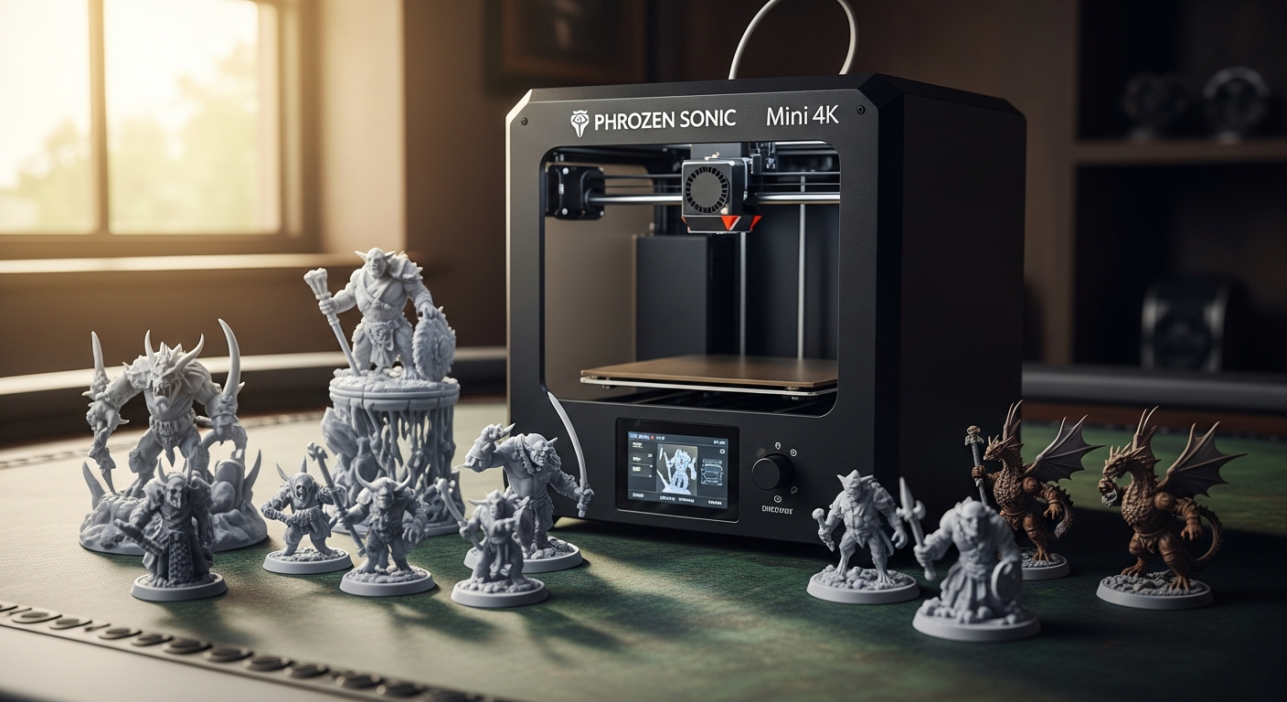 Phrozen Sonic Mini 4K: Gaming Miniatures