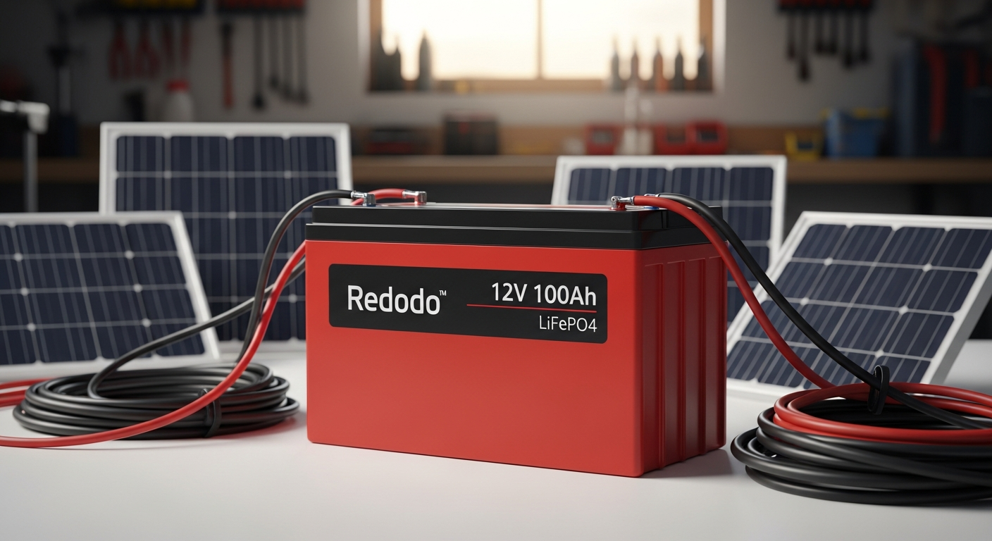 Redodo 12V 100Ah LiFePO4 Battery Guide: Capacity, 100A BMS, Cycle Life, Applications, and Long-Term Value