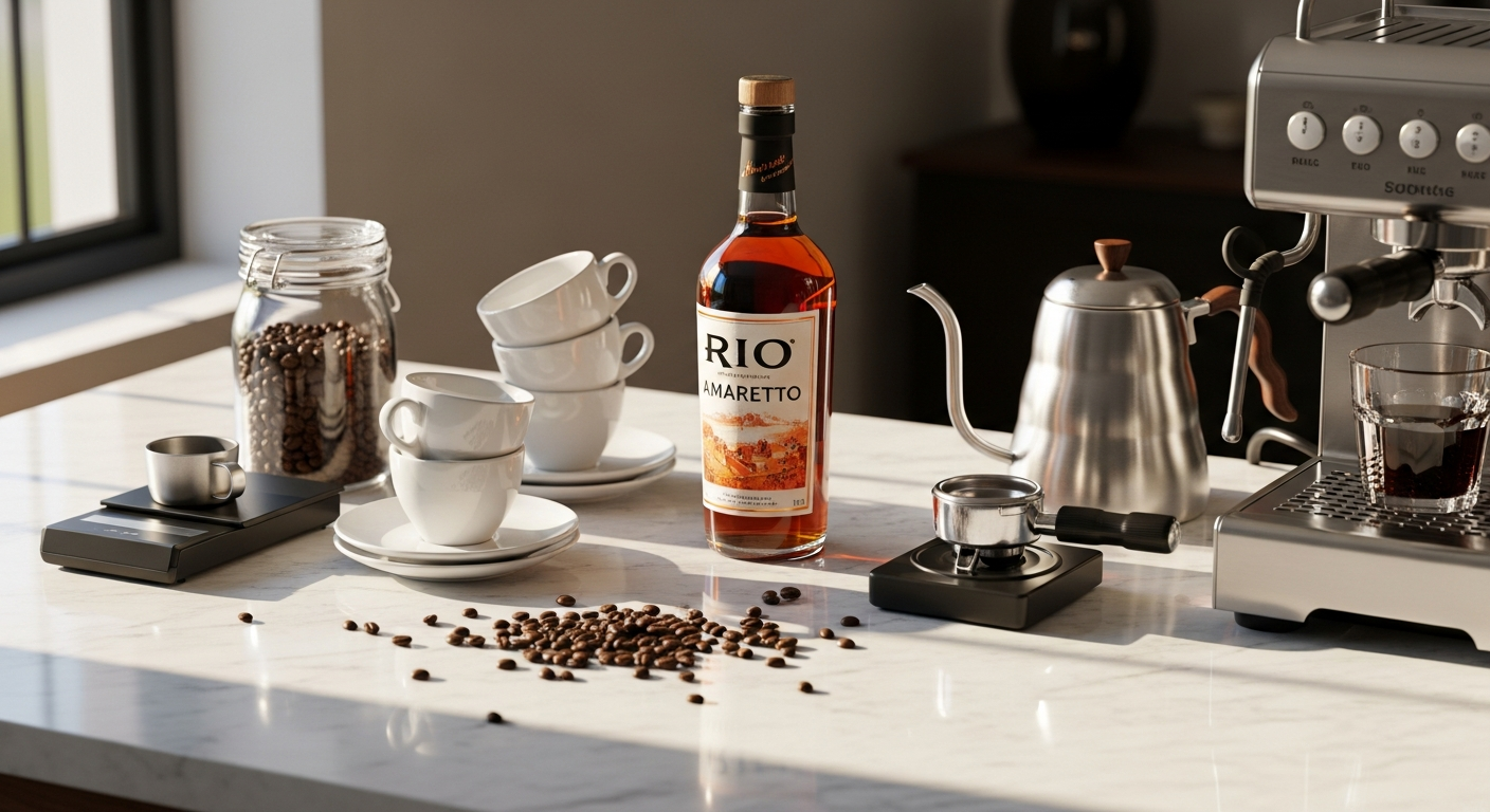 Master Your Home Coffee Bar with RIO Amaretto