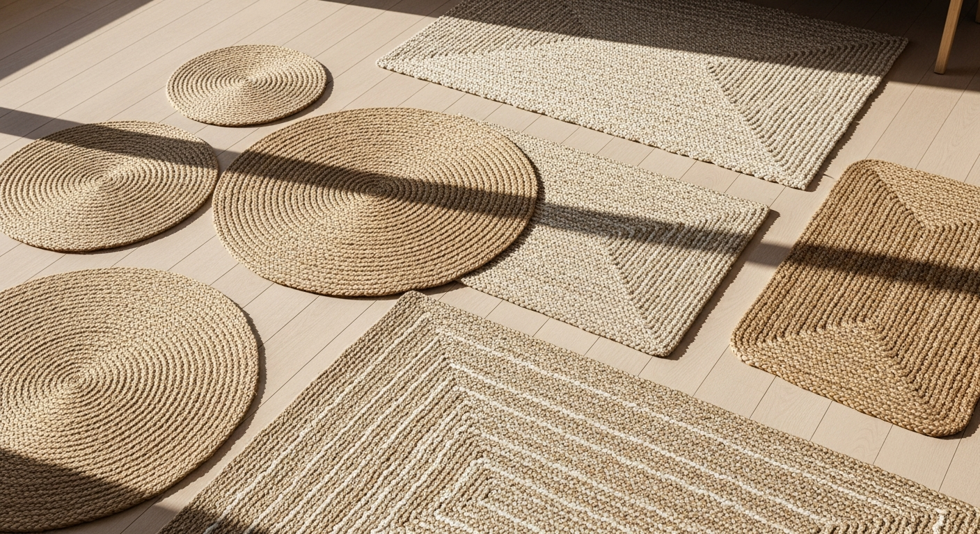 Natural Jute Braided Area Rugs 2026