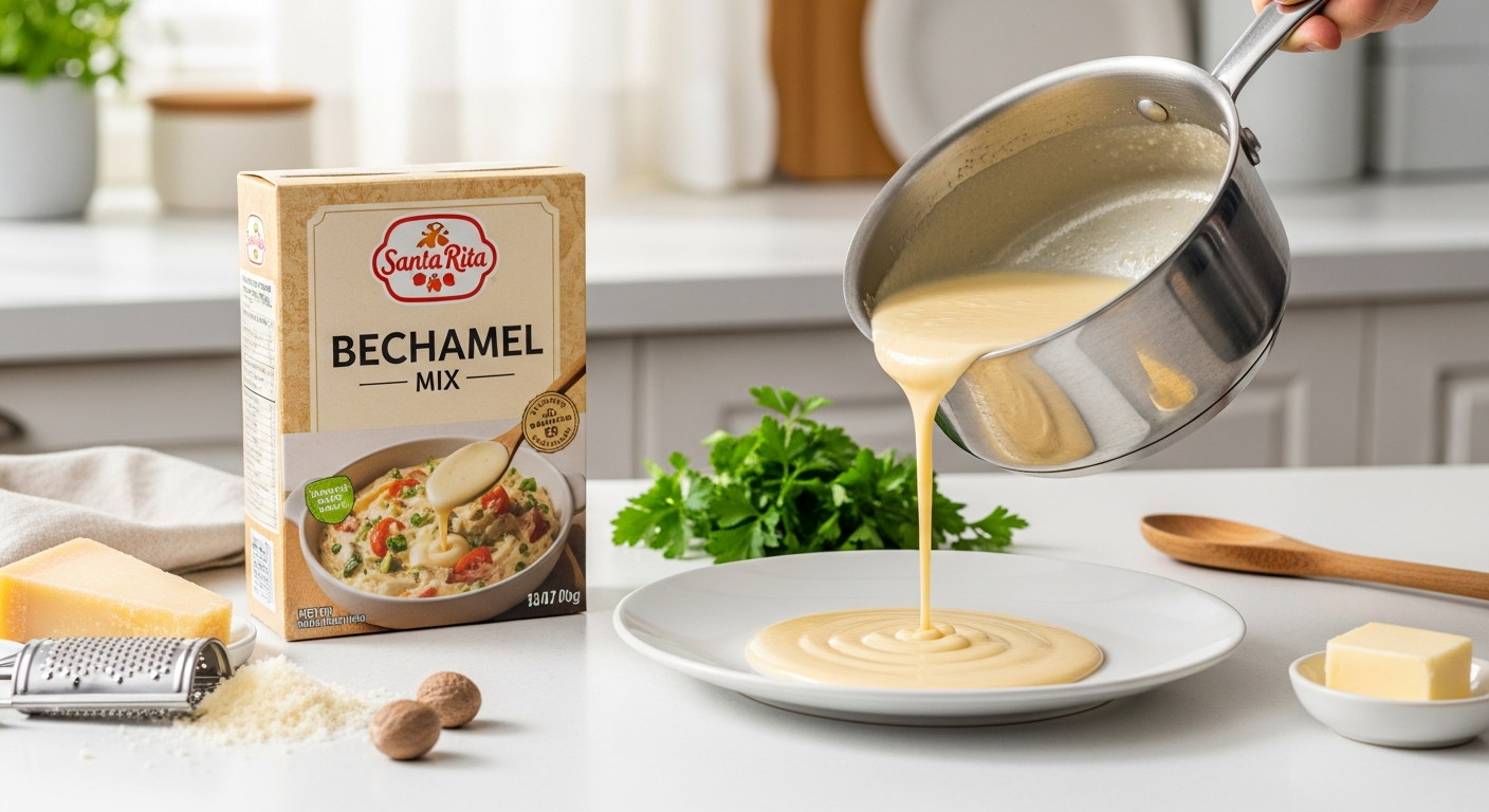 Santa Rita Bechamel Mix: Pro-Grade Sauce in 2 Minutes