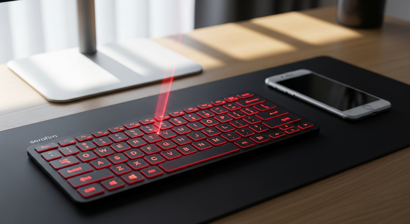 Serafim Keybo Laser Keyboard: Mobile Typing Unleashed
