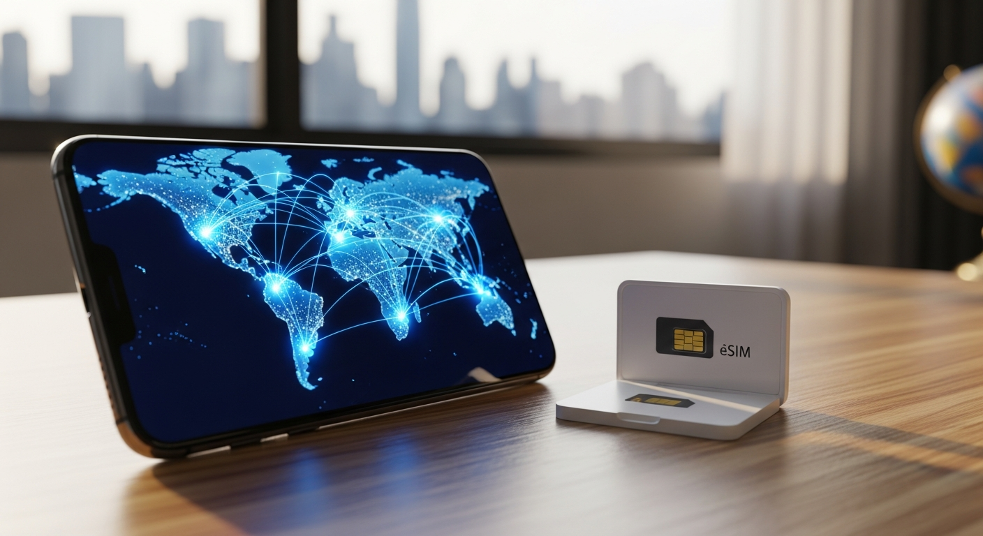 Sim Local travel eSIM data plans connectivity solution for digital nomads