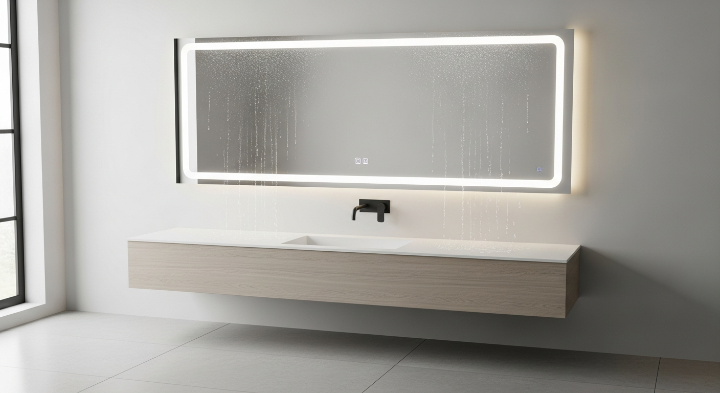SIRHONA LED Anti-Fog Bathroom Mirror Review