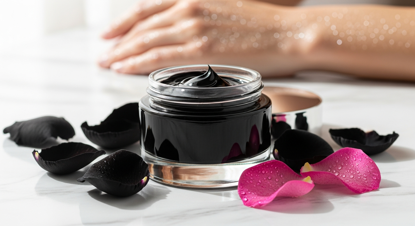 Sisley Black Rose Cream Mask luxury skincare product in elegant packaging