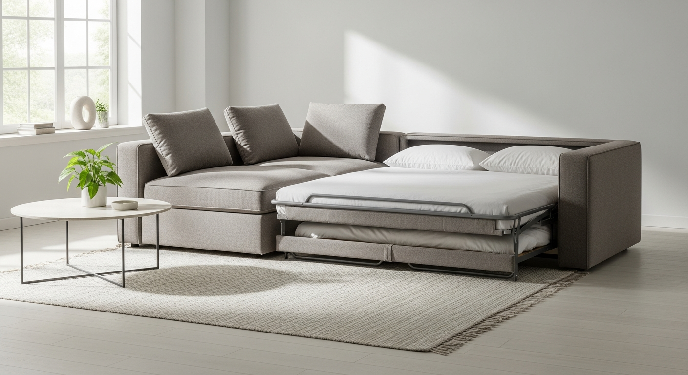 Modular Levi Sofa Bed: Premium Comfort & Space