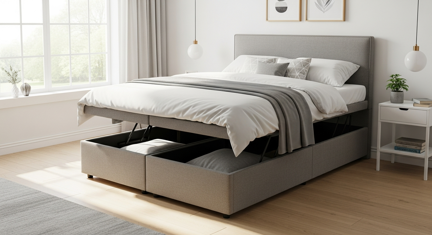 Double Ottoman Storage Bed: UK’s Best Solution