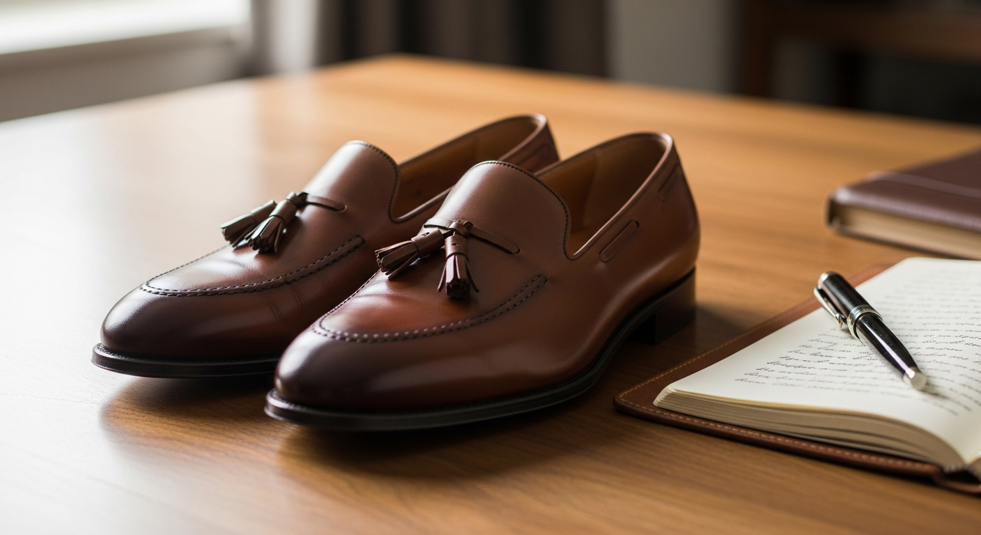 Spatarella Brown Leather Tassel Loafers Guide