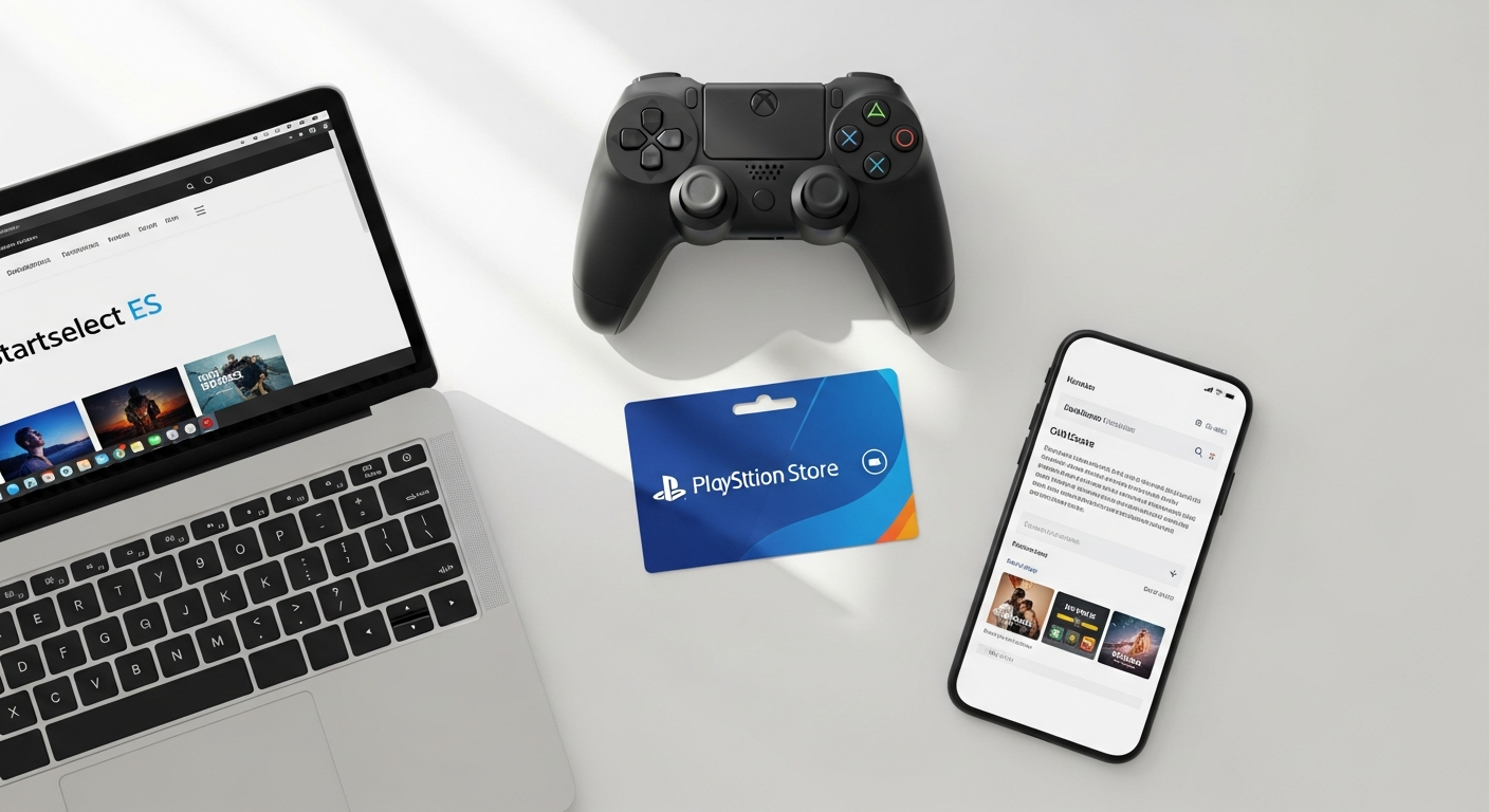 PlayStation Store Card digital code displayed on gaming console screen with wallet balance