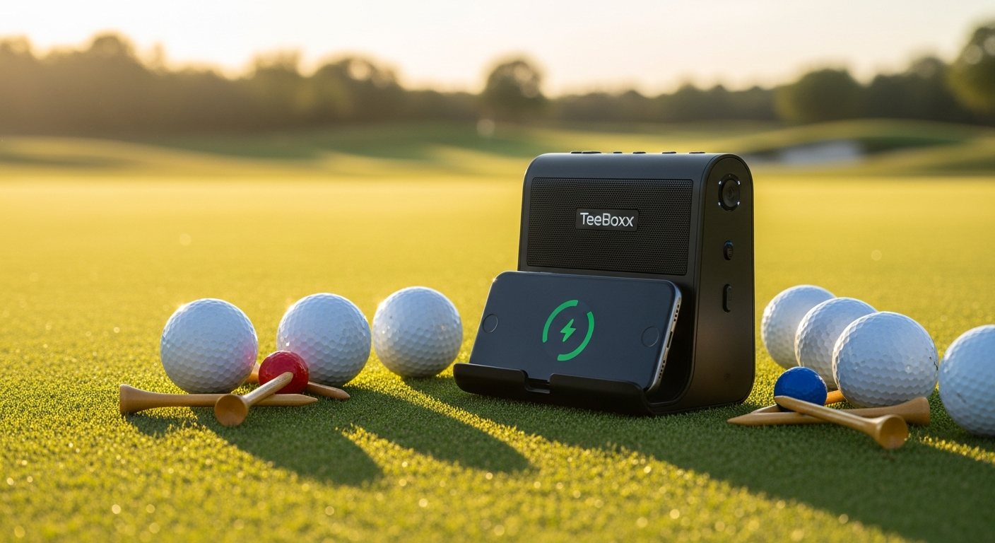 TeeBoxx Golf Speaker Charger: Keep Your Phone Charged
