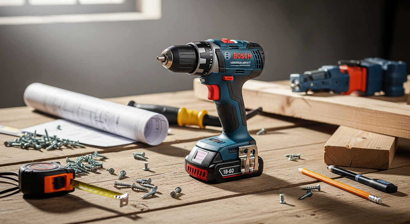 Bosch UNIVERSALIMPACT 18V-60: Contractor’s Drill Guide