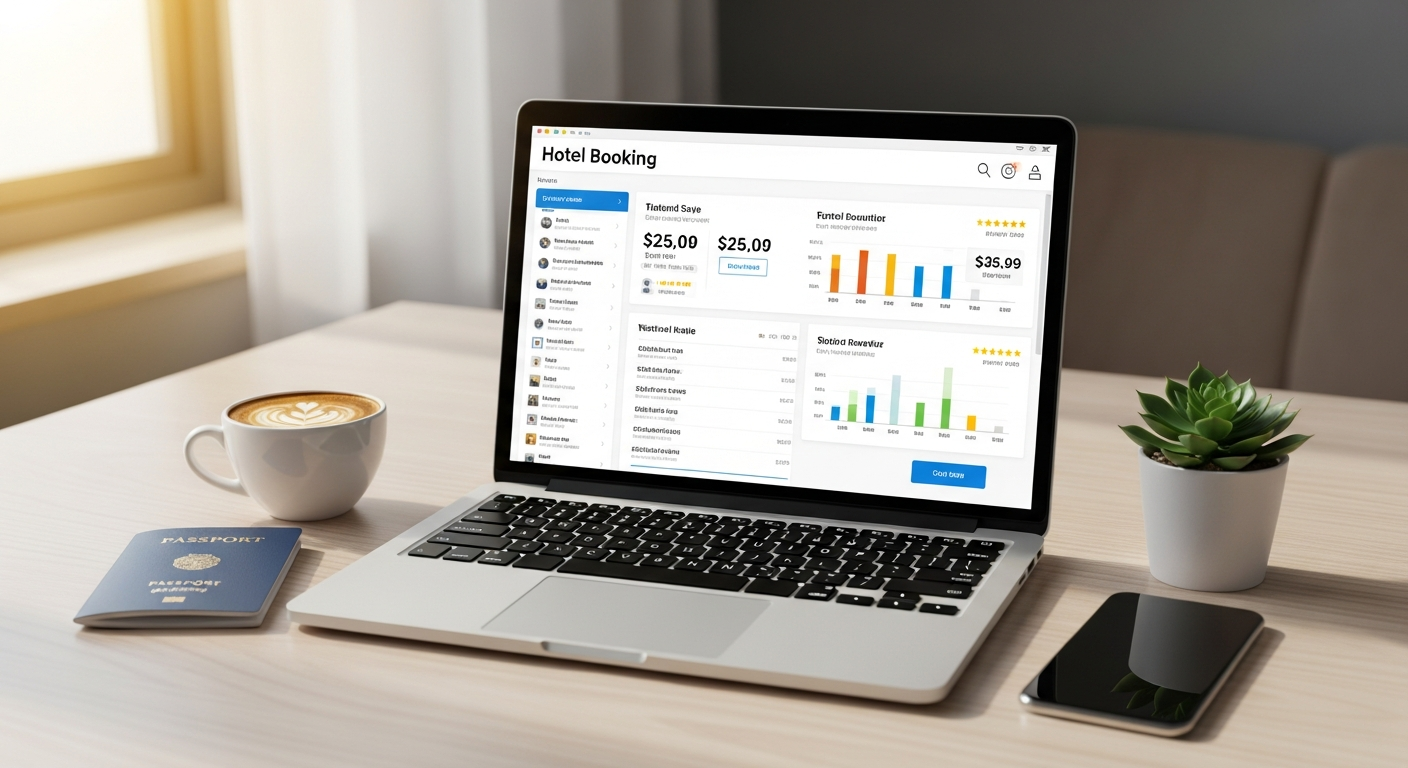 Trivago hotel price comparison interface showing multiple booking sites and price filters