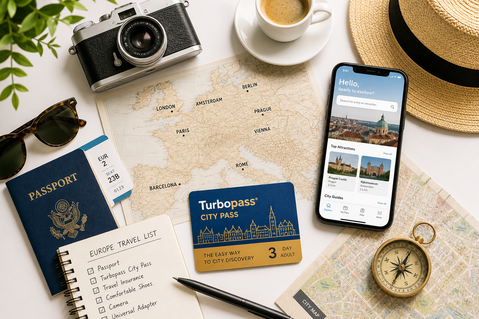 Turbopass City Pass 2026: European City Guide
