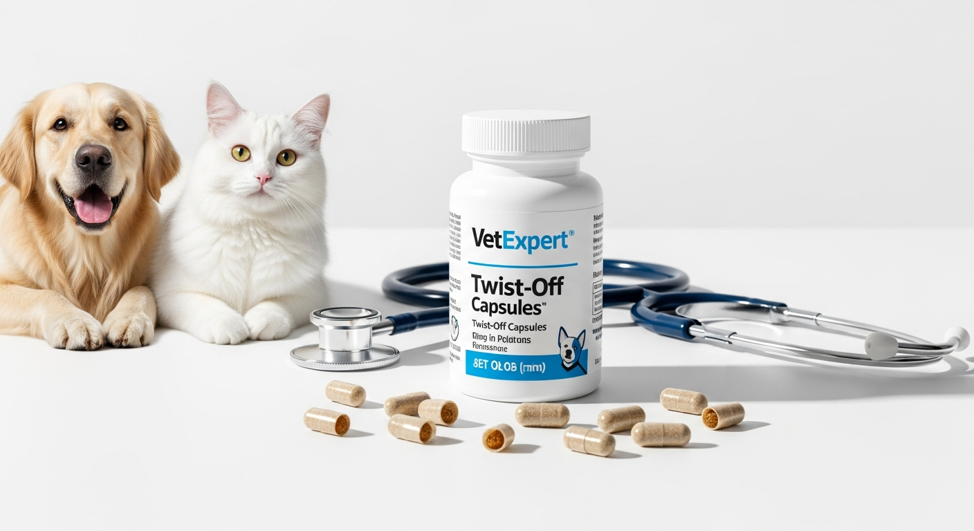 VetExpert Twist-Off Capsules: Vet-Approved Pet Multivitamin