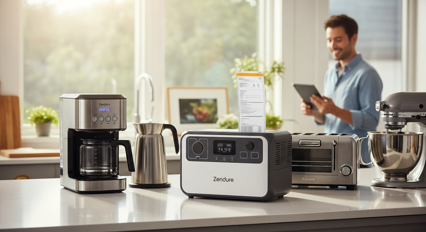 Zendure SolarFlow 2400 AC+ balcony solar battery storage system with AI optimization