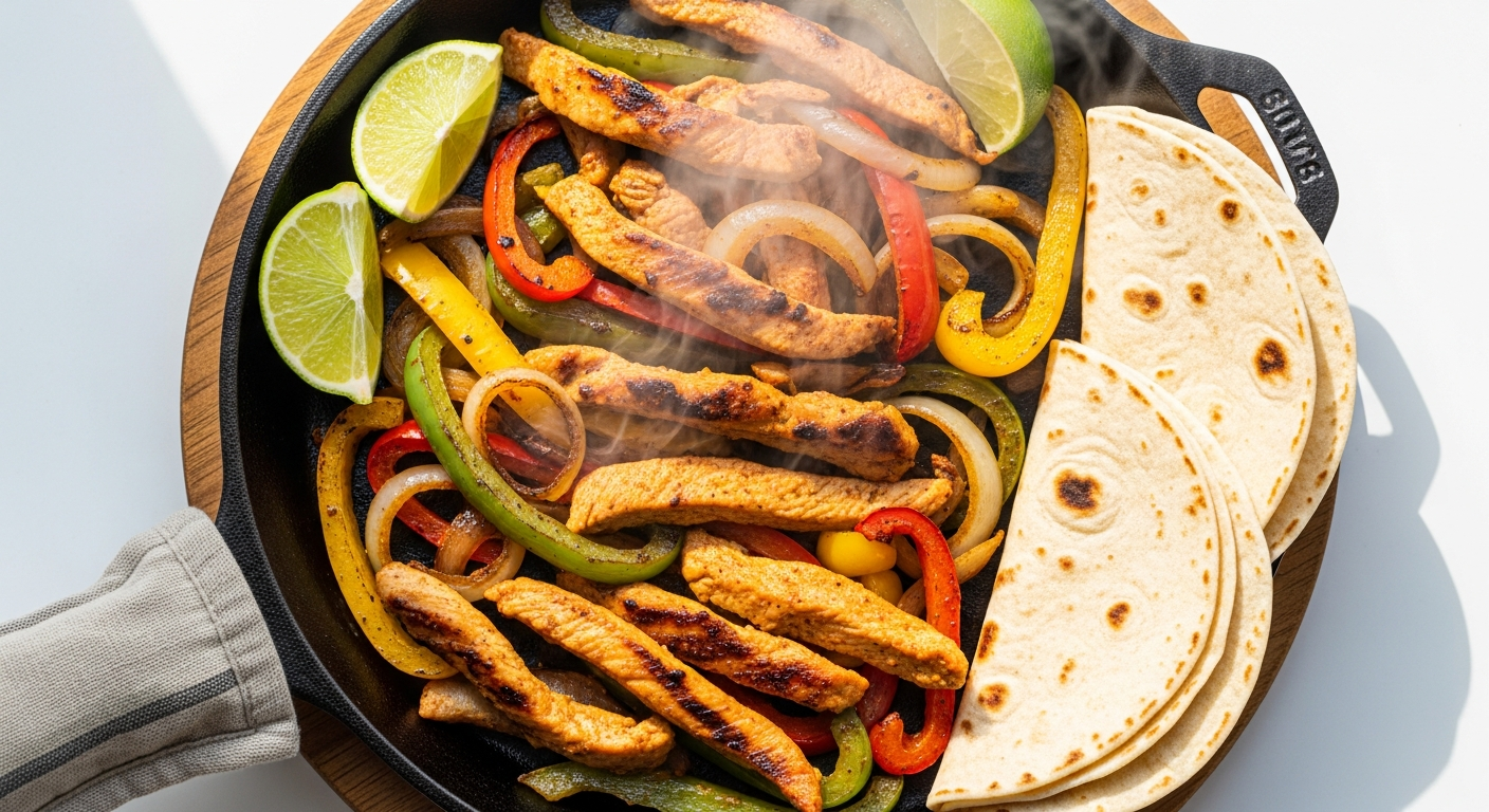 Gousto Sweet Smoky Chicken Fajitas: 20-Min