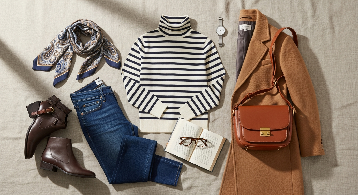 Style the Striped Turtleneck: 10 Outfit Ideas
